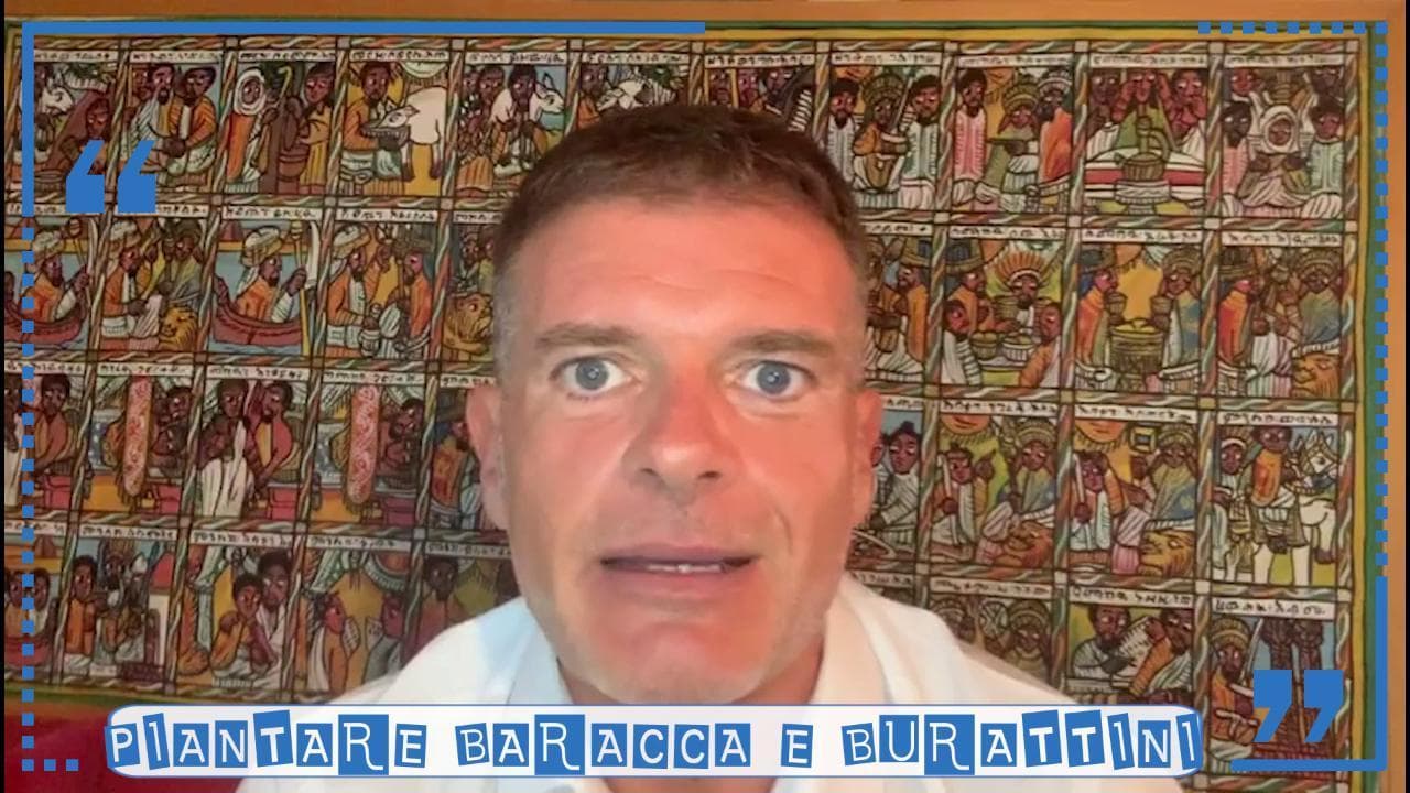 Stefano Massini, "Parole in corso": Piantare baracca e burattini
