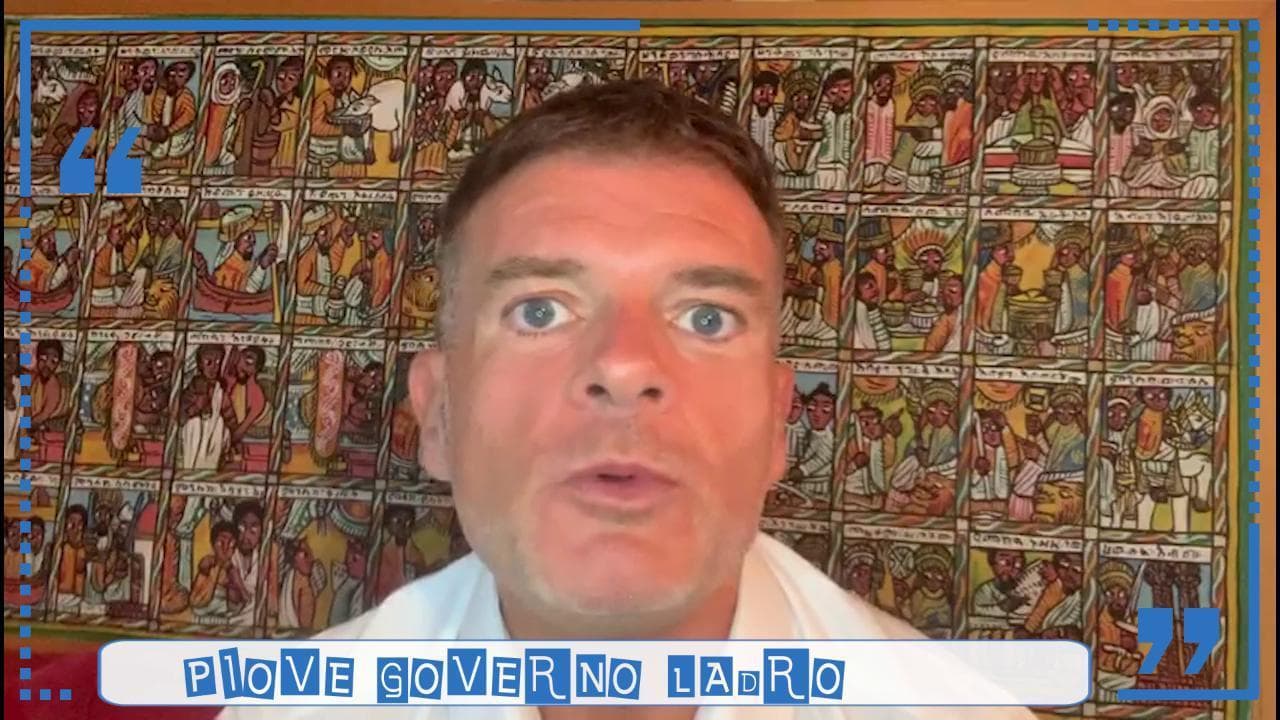 Stefano Massini, "Parole in corso": cosa si intende per 'Piove governo ladro'
