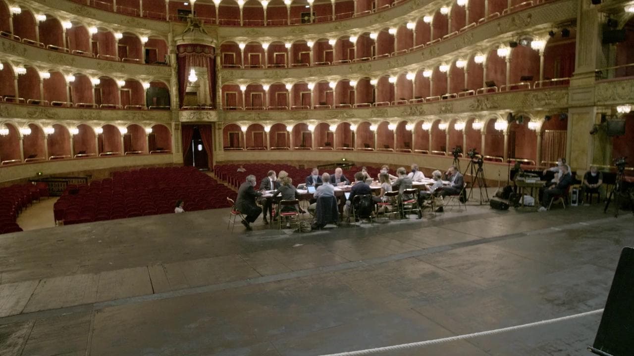 La riunione di Repubblica al Teatro dell'Opera