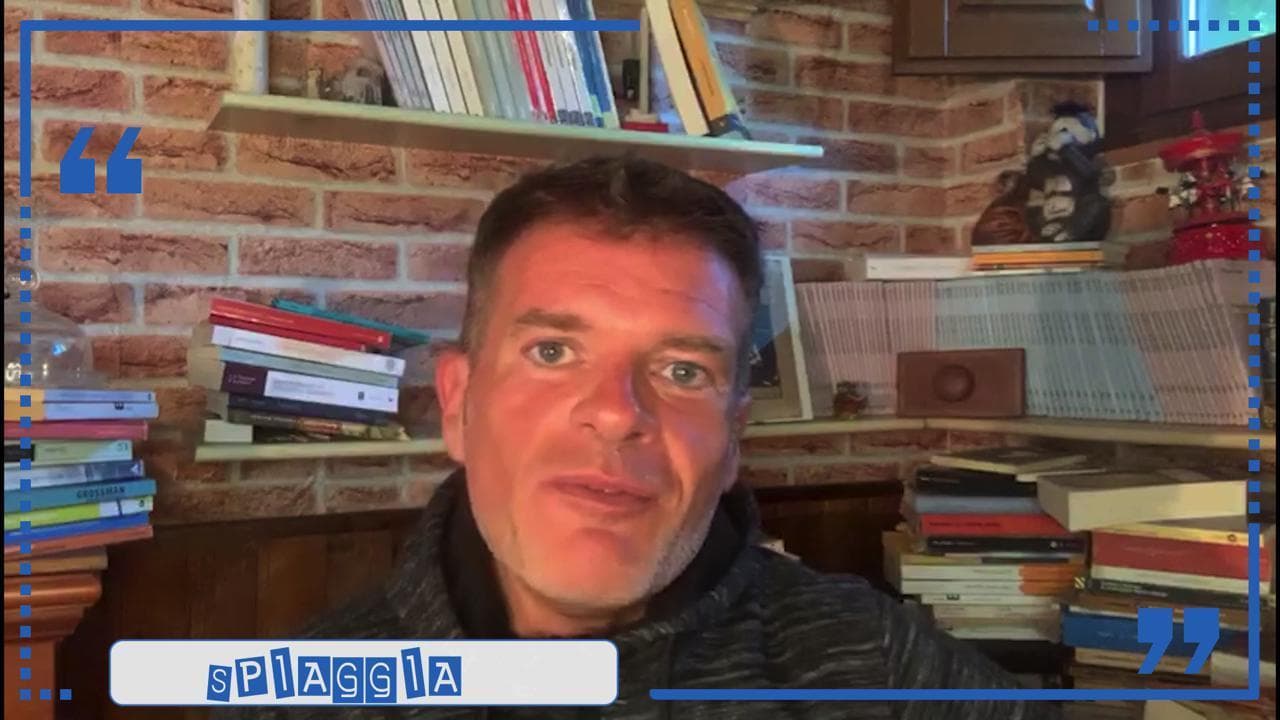Stefano Massini, "Parole in corso": perché la "spiaggia" si chiama così