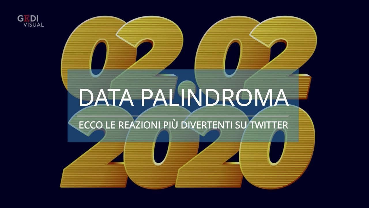 02/02/2020: su Twitter le reazioni più divertenti alla data palindroma