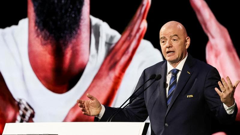 Gianni Infantino, presidente della Fifa