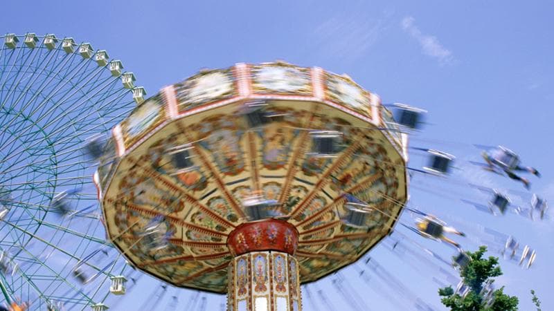 Una delle attrazioni di Mirabilandia
