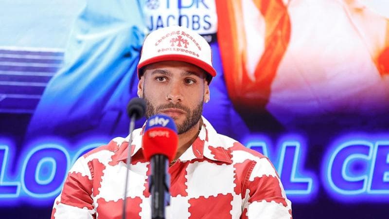 Marcell Jacobs alla presentazione dello Sprint Festival (foto Riccardo Piccioli)