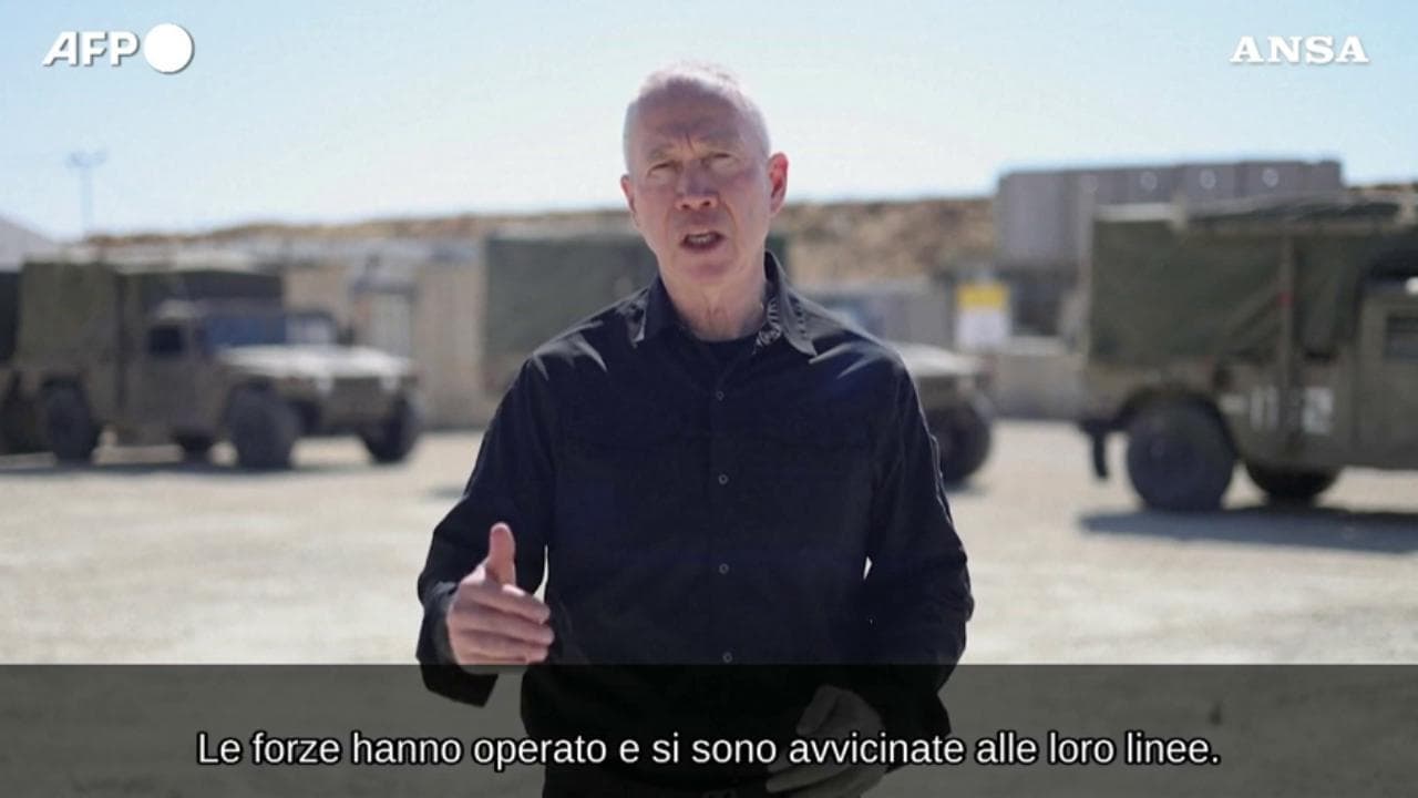 Rafah, l'annuncio del ministro della Difesa israeliano Gallant: "Entreranno altre truppe"