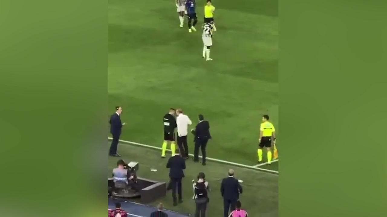 Coppa Italia, la furia di Allegri: espulso da Maresca attacca il quarto uomo