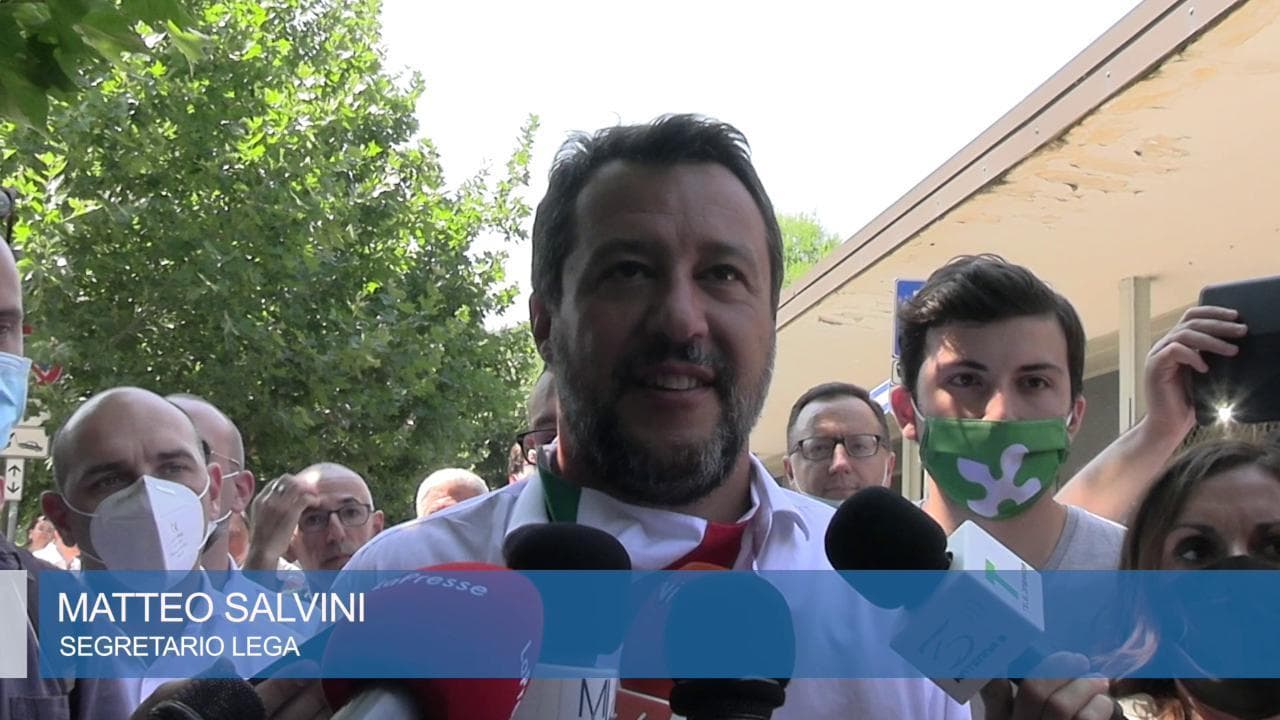 Regionali, Salvini: "Patto Conte-Grillo-Pd? Quando cercano ammucchiate, sanno di perdere"