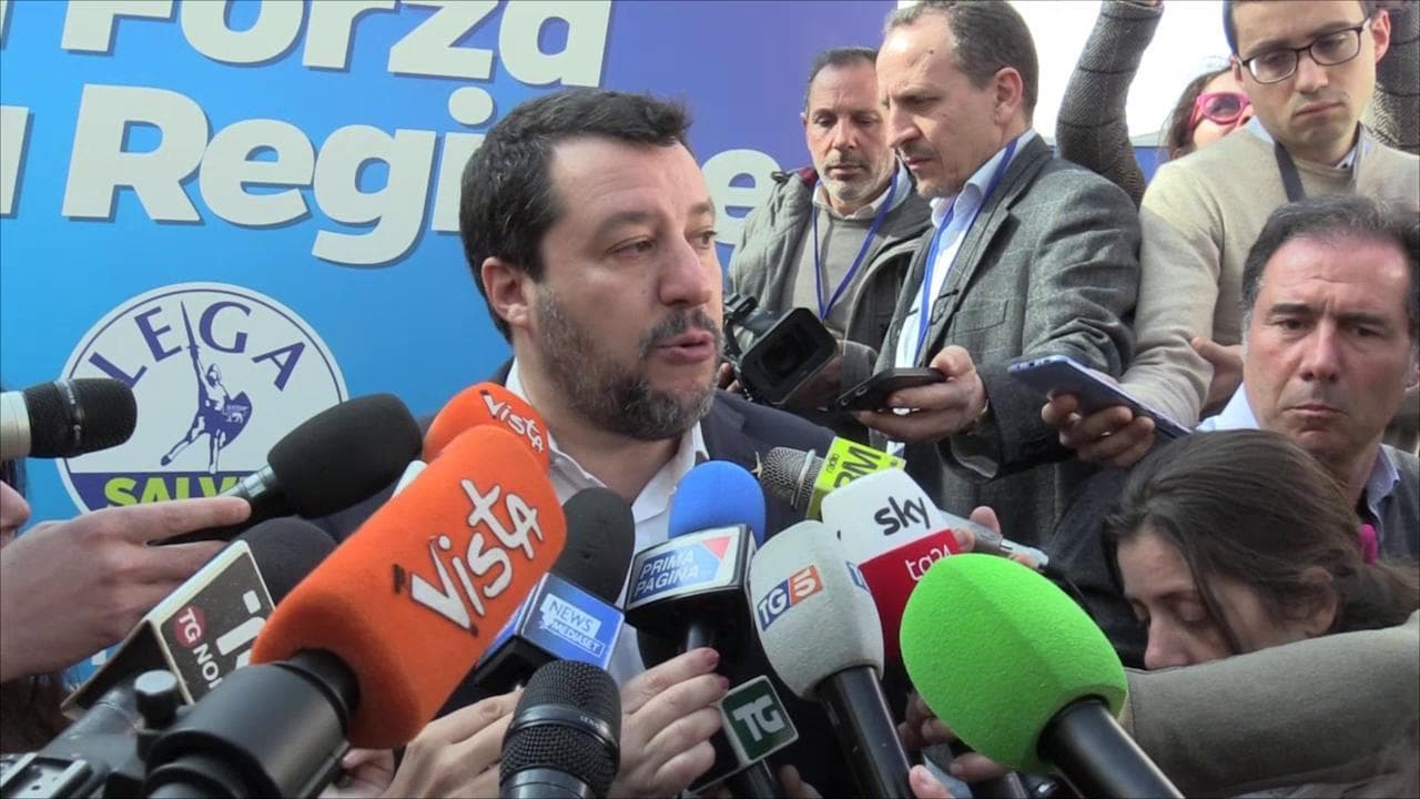 Dl Sicurezza, Salvini: "Governo vuole cancellarli? E' favore ai mafiosi. Raccoglieremo firme per bloccarlo"