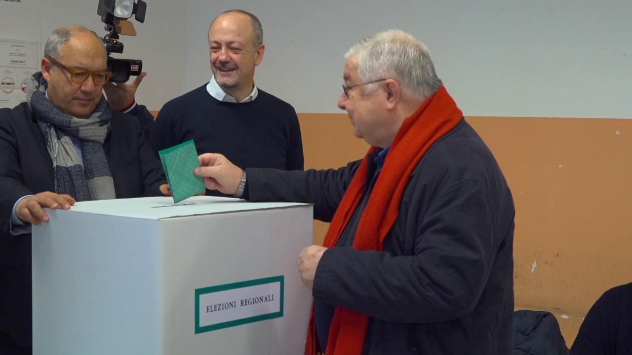 Regionali Calabria, Pippo Callipo al seggio