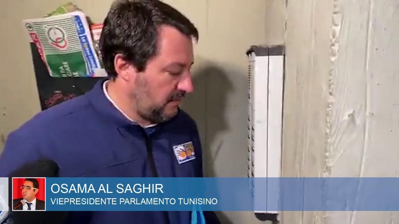 Blitz Salvini al citofono, vicepresidente del parlamento tunisino: "Gesto razzista e vergognoso"
