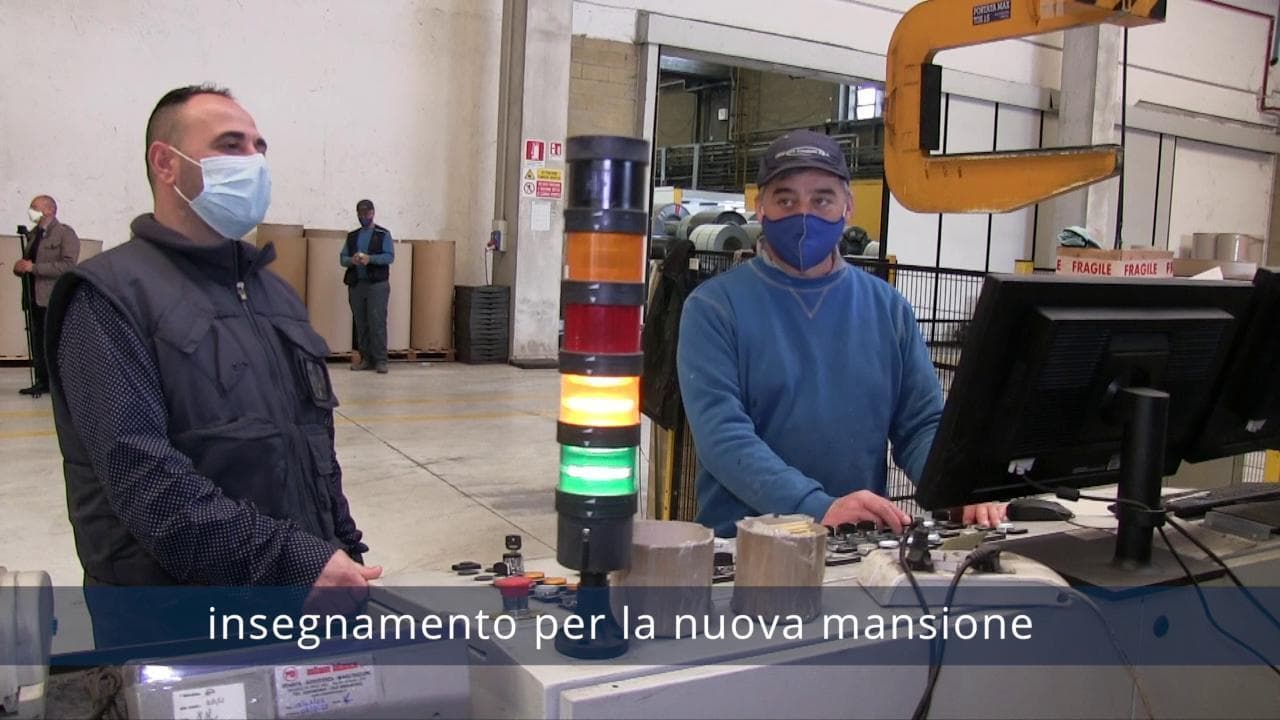 Ricomincio dal mio lavoro, Alessandro Stifani: "Ho cambiato mansioni, ma restare in azienda mi ha aiutato"