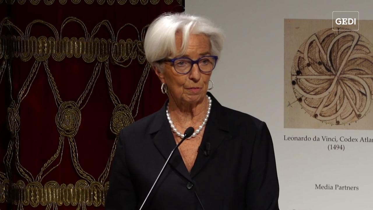 Colloquia Lincei, Lagarde: "Le emergenze ci insegnano che l'arma migliore è la coesione tra i Paesi"