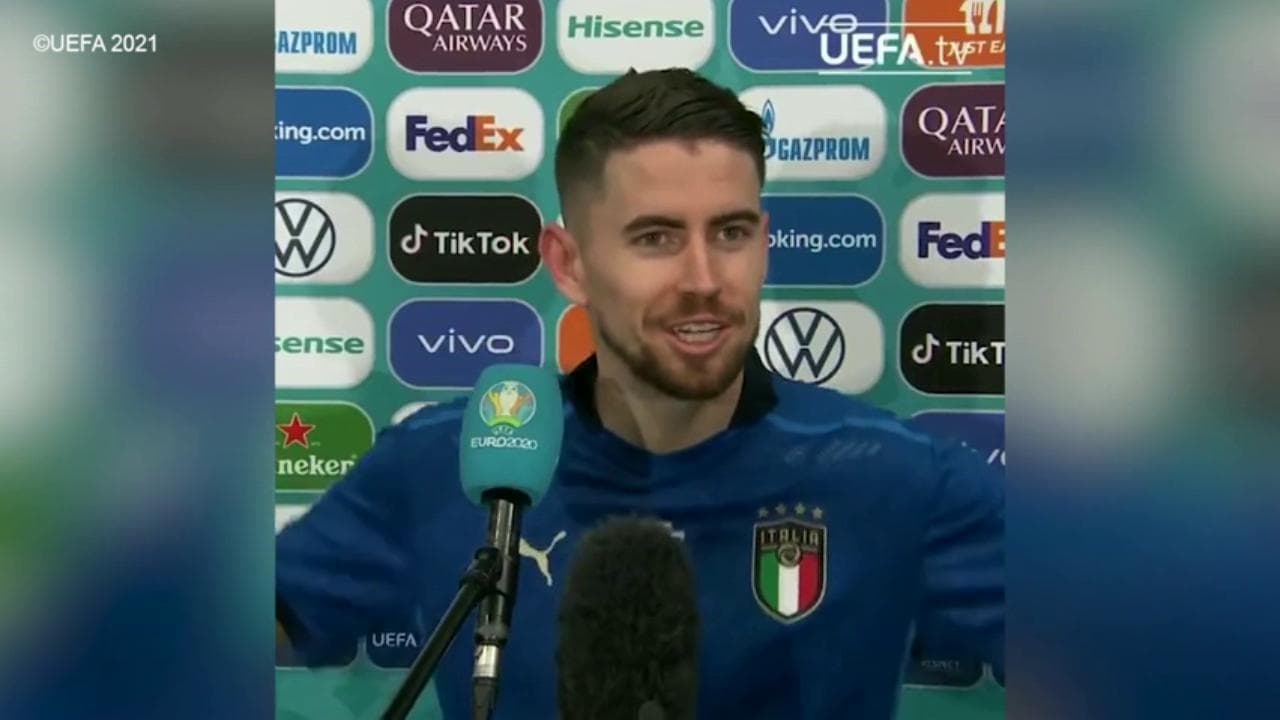 Euro2020, Jorginho: "Il rigore? Prima un respiro profondo, poi ho sentito che era finita"
