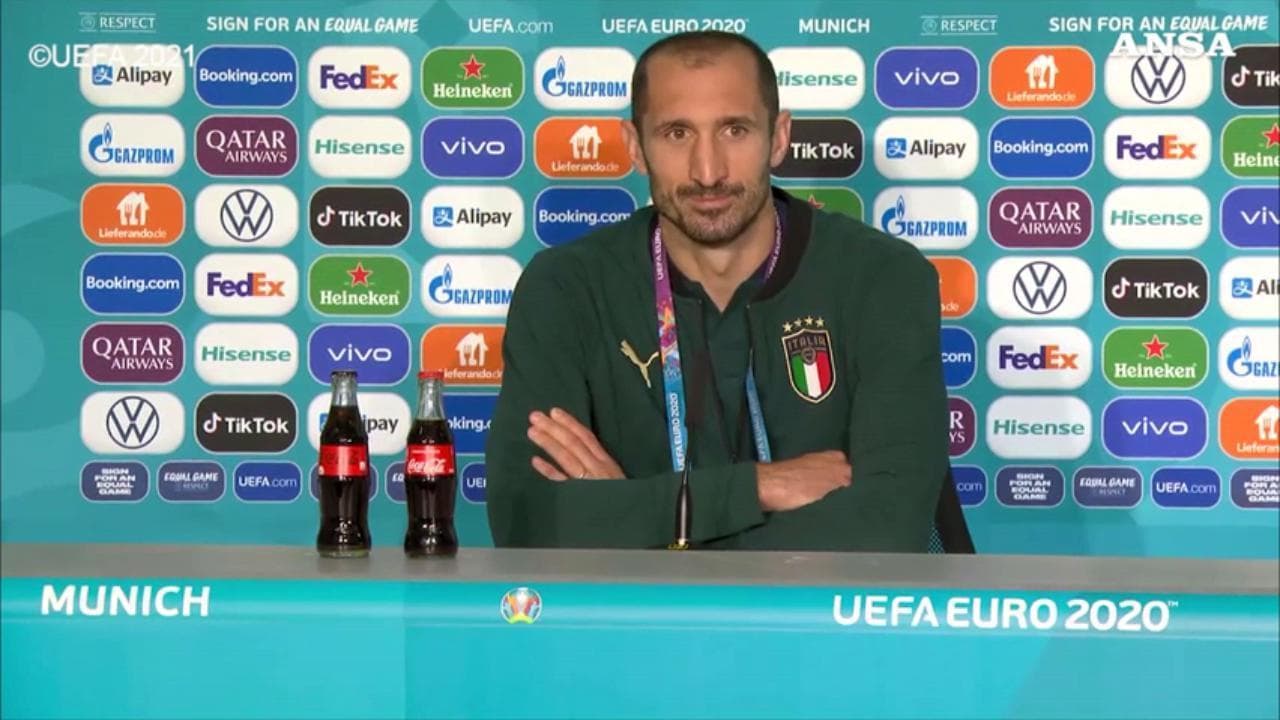 Chiellini: "Pronti a fermare Lukaku senza snaturare il nostro gioco"