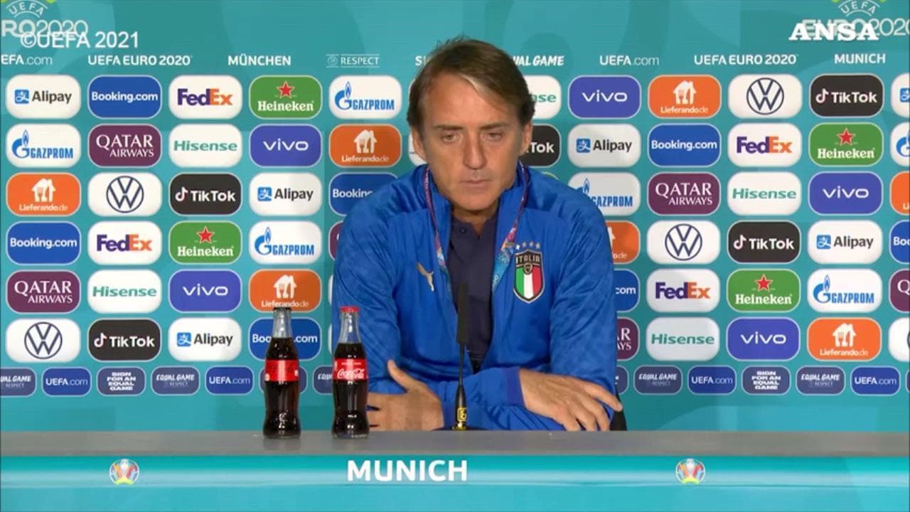 Euro2020, Mancini: "Il Belgio è la squadra n. 1 in Europa, ma noi giocheremo per vincere"
