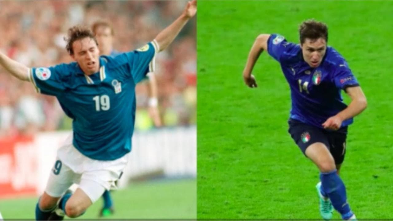 Euro2020, Federico Chiesa segna in un Europeo come il padre Enrico: ecco le ''dinastie'' del calcio