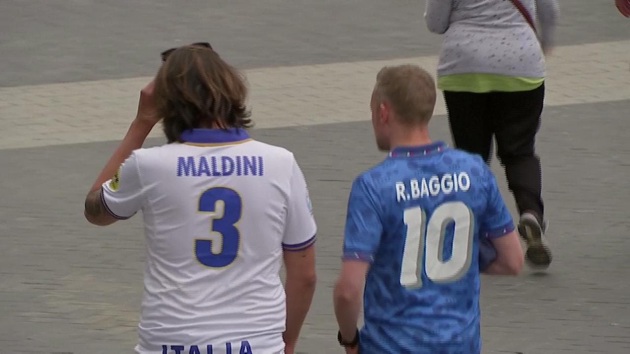 Euro 2020, i tifosi italiani e austriaci arrivano a Wembley. Una fan azzurra: "Vinciamo 3-0"