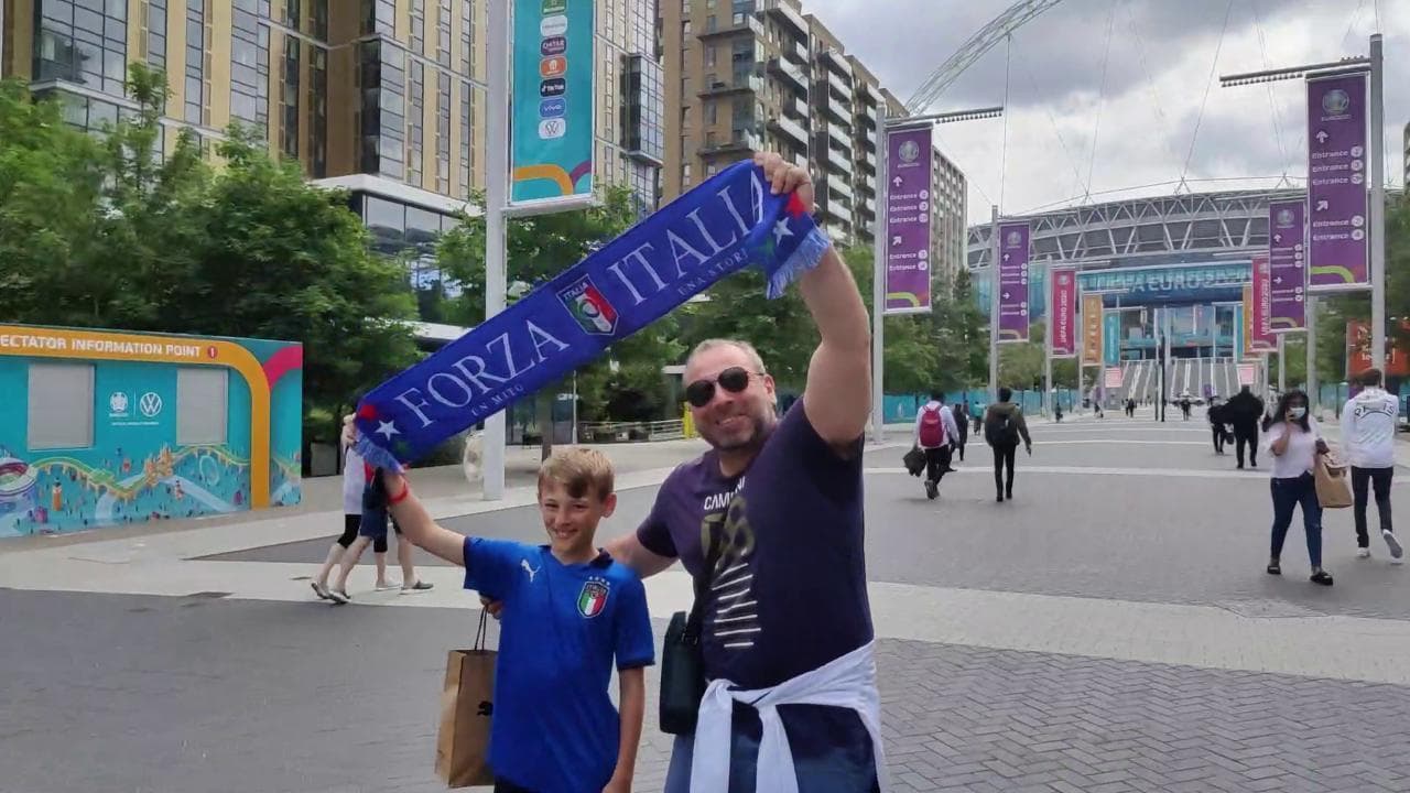 Euro 2020, l'attesa dei tifosi italiani a Londra prima della sfida con l'Austria