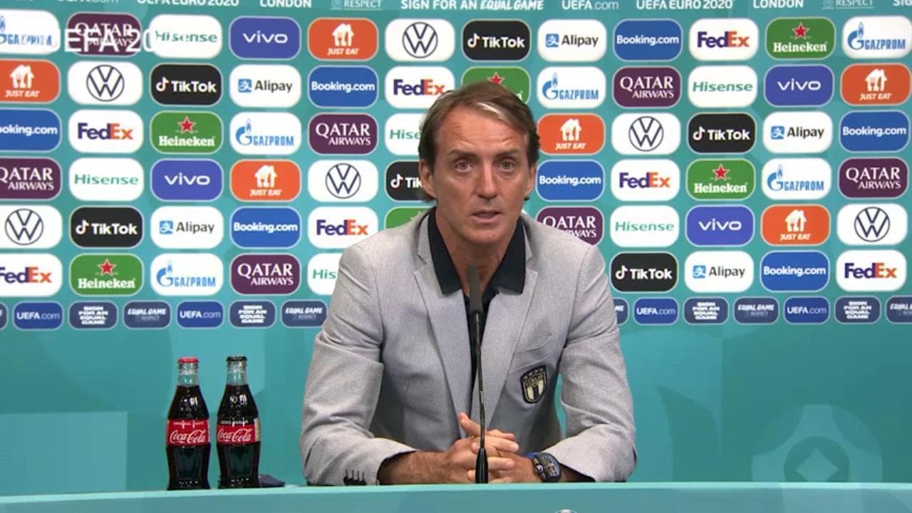Euro2020, Mancini alla vigilia di Italia-Austria: "Voglio continuare a divertirmi"