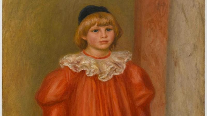 Auguste Renoir,&nbsp;Claude Renoir&nbsp;en clown (1909)
