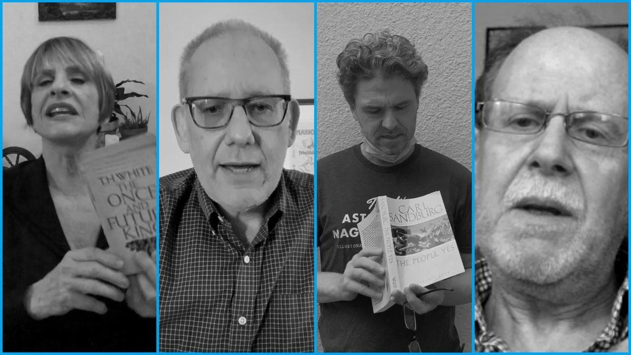 Volume 33: LuPone, Leavitt, Eggers e Manfridi leggono T.H. White, Paley, Sandburg e Joyce