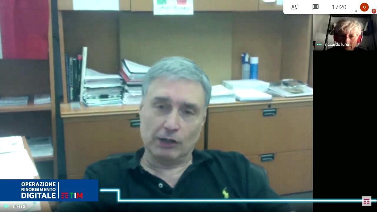Risorgimento digitale, il virologo Silvestri: "Distanziamento e mascherine non possono essere la nuova normalità"