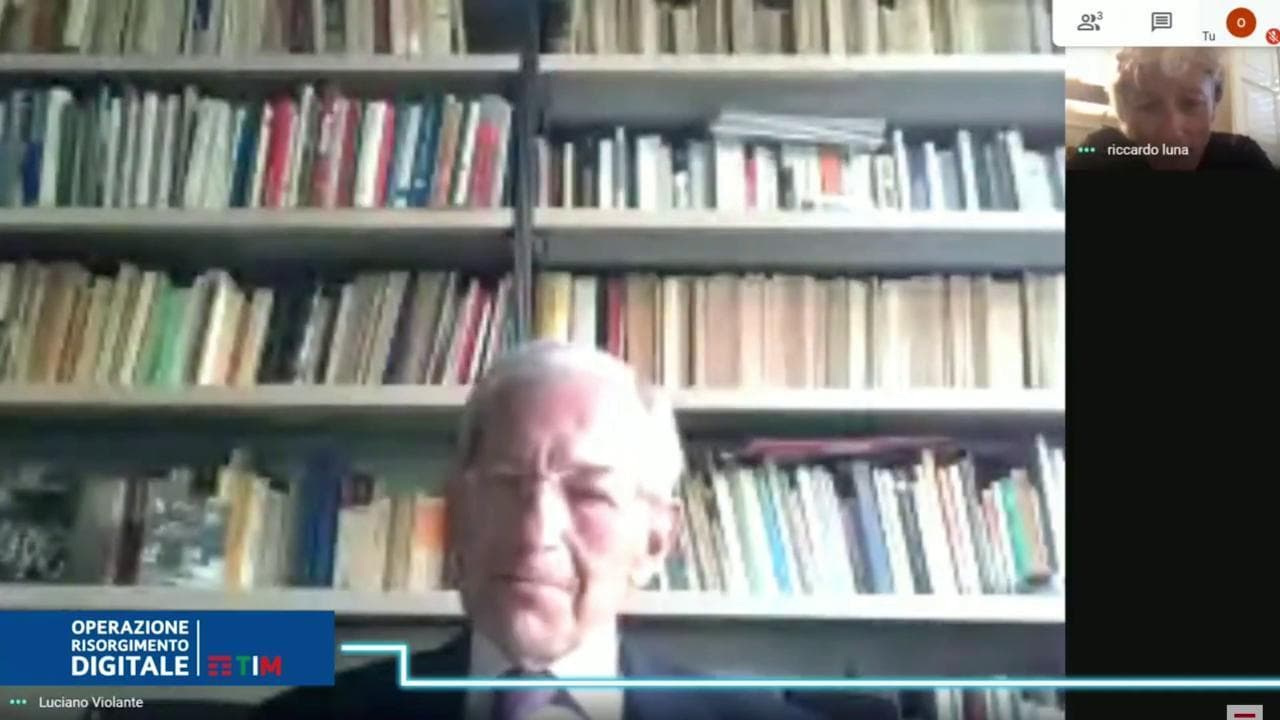 Risorgimento Digitale, Violante: "Alla maturità fui rimandato in italiano. Consigli? Mantenete la calma"