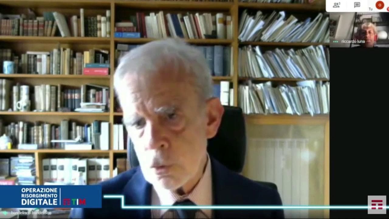 Risorgimento Digitale, Serianni: "La didattica in presenza non è sostituibile: non si comunica solo con le parole"