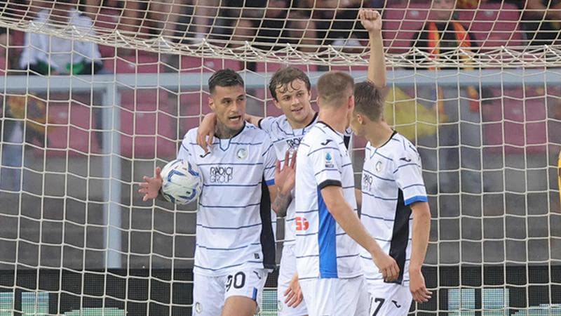 La gioia dell'Atalanta