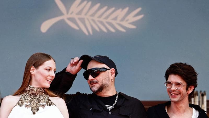 Kirill Serebrennikov con il cast del film