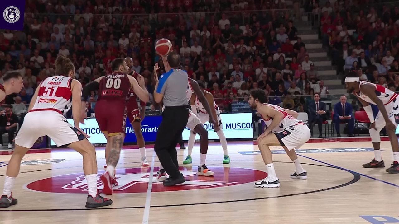 Basket Serie A, gli highlights di UnaHotels Reggio Emilia - Umana Reyer Venezia