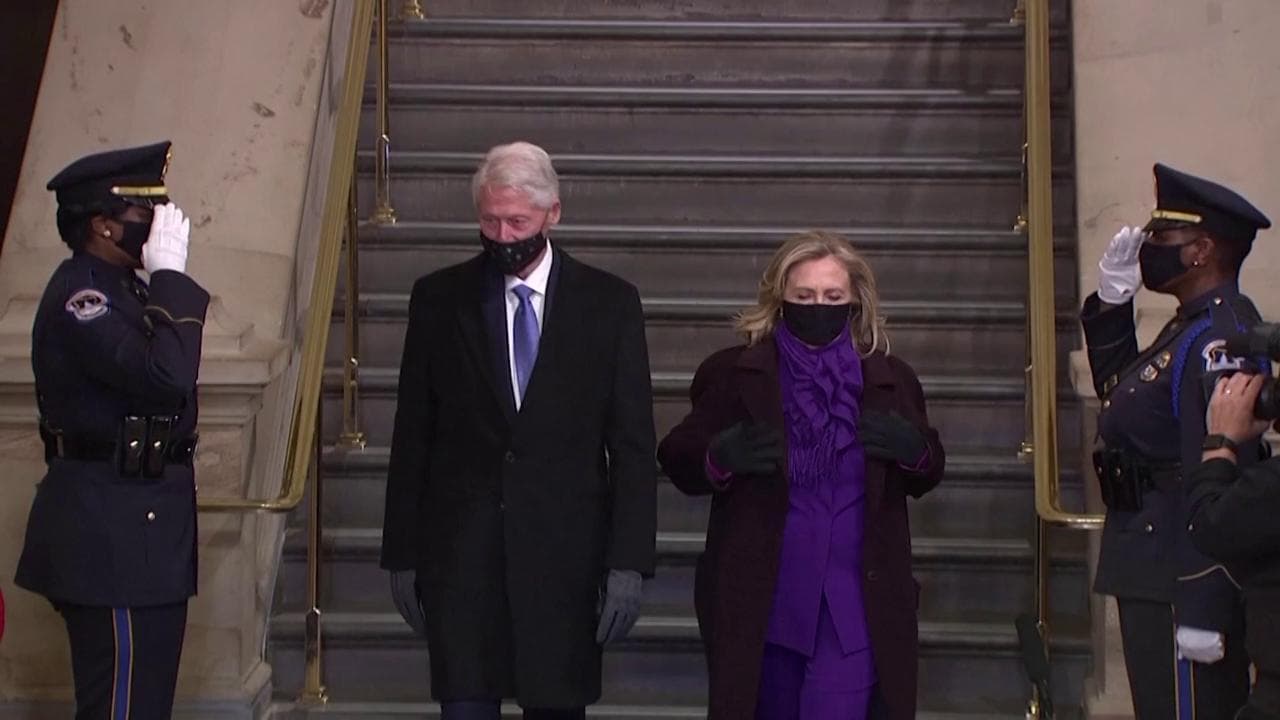 Inauguration Day, gli ex presidenti americani al Campidoglio per Joe Biden
