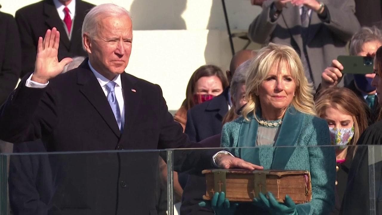 Inauguration Day, il giuramento di Joe Biden: è il 46esimo presidente degli Stati Uniti