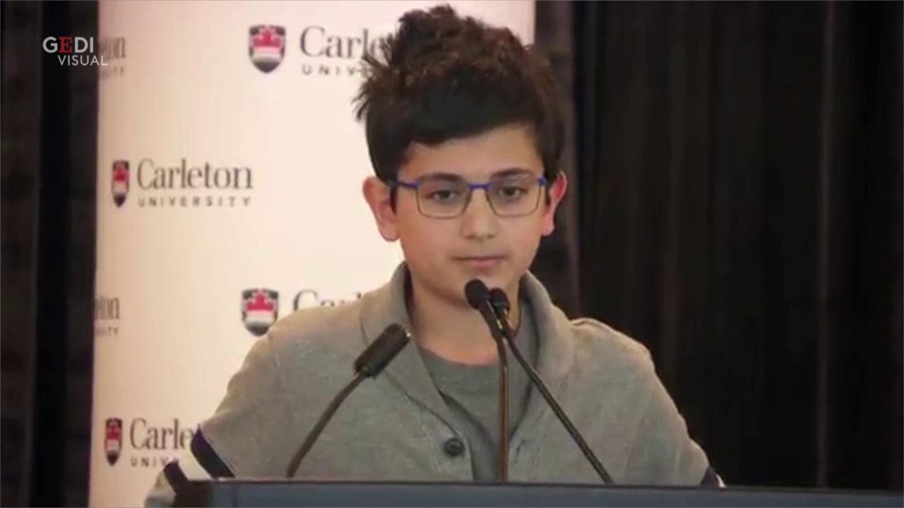 Aereo precipitato in Iran, il toccante discorso di Ryan, 13 anni, figlio di una vittima: "Mio padre mi diceva di essere sempre positivo"