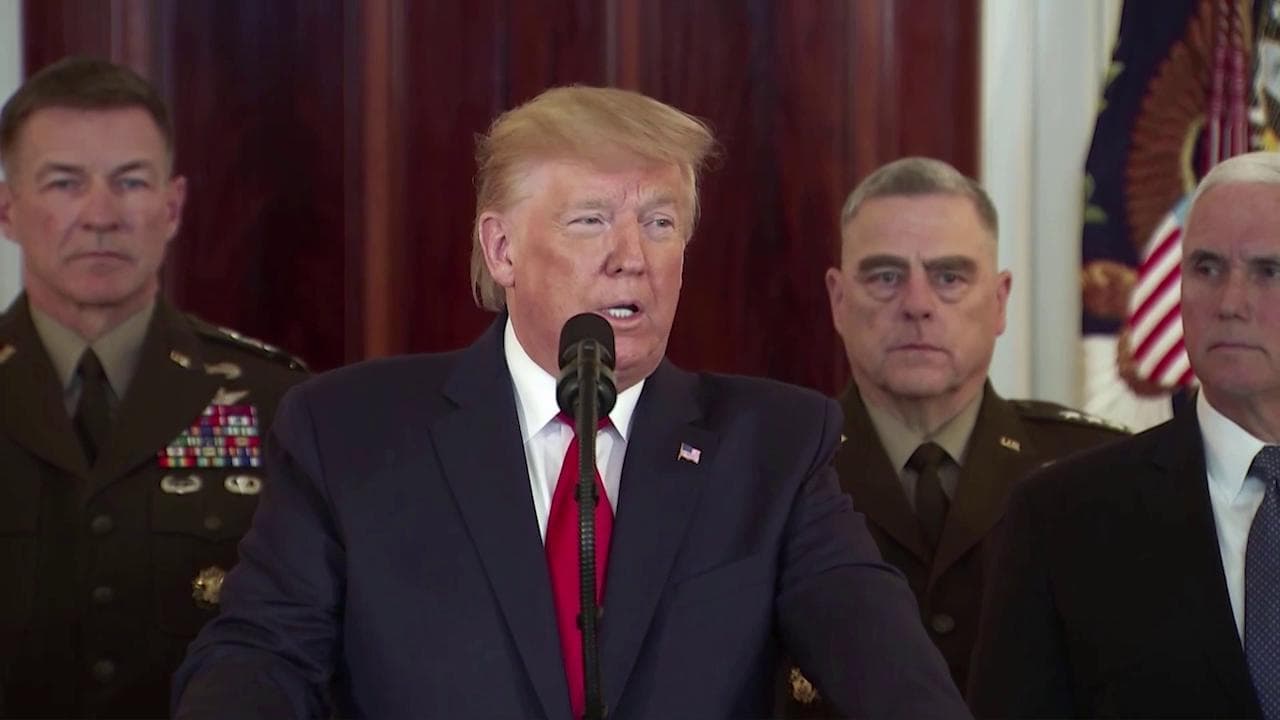 Iran, Trump: "Finché sarò presidente non avrà mai la bomba nucleare"