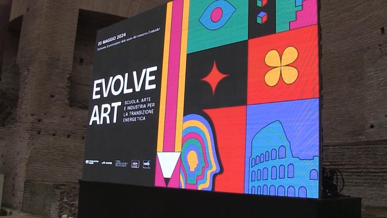 Evolve Art, la premiazione al Tempio di Venere a Roma