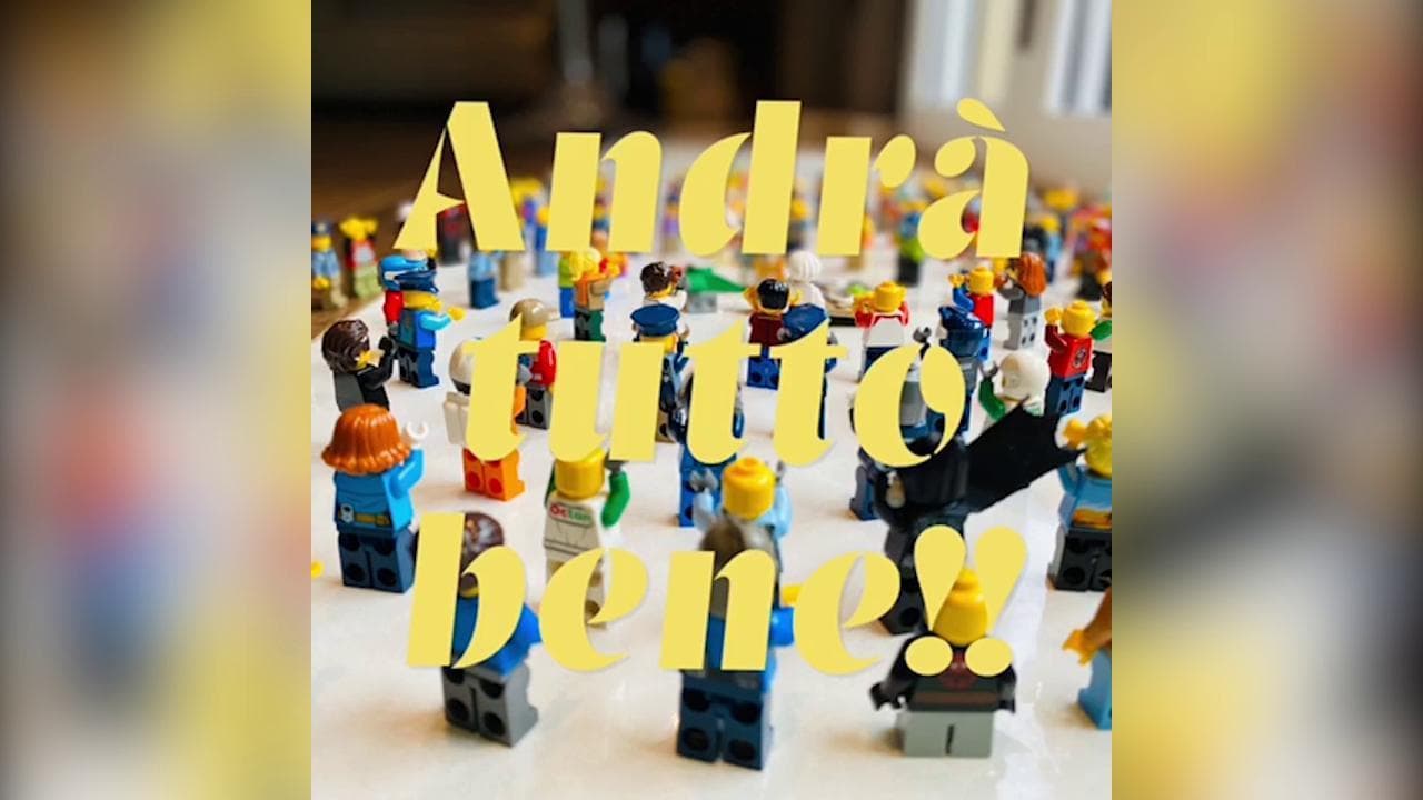 Coronavirus, "I bambini si salutano da lontano": la storia della pandemia spiegata con i Lego