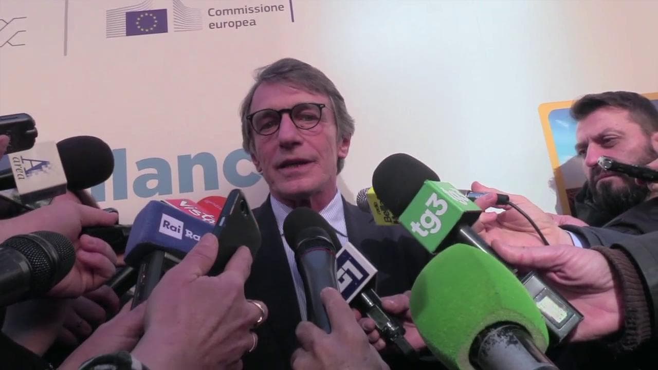 Ue, Sassoli: "Su bilancio no a proposta senza ambizione. Stop a tagli continui"