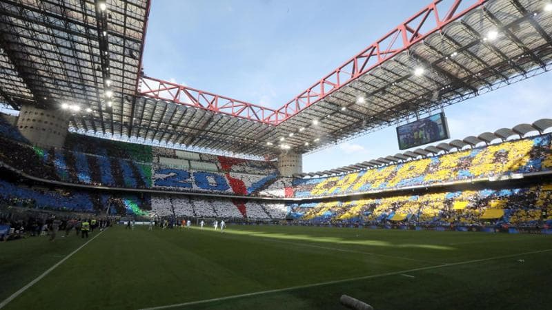 Lo stadio Meazza