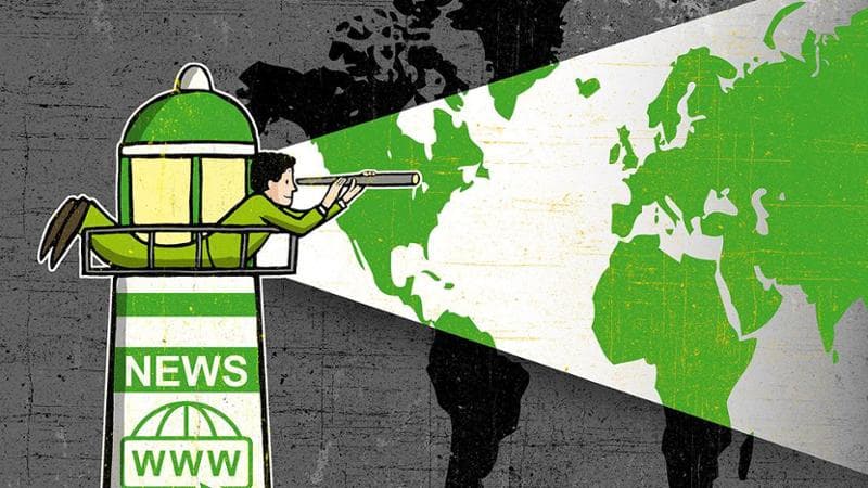 Alessandro Gassmann: le sfumature verdi del giornalismo