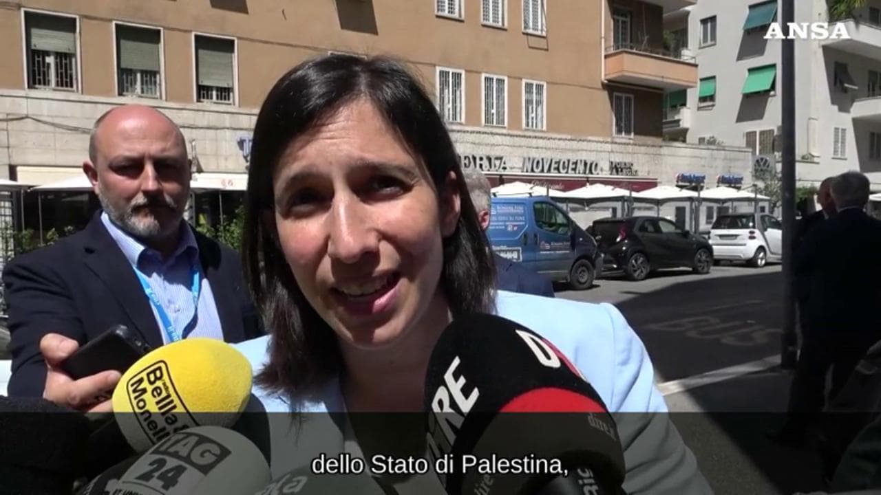 Medio Oriente, Schlein: "Il Pd chiede il riconoscimento europeo dello Stato palestinese"