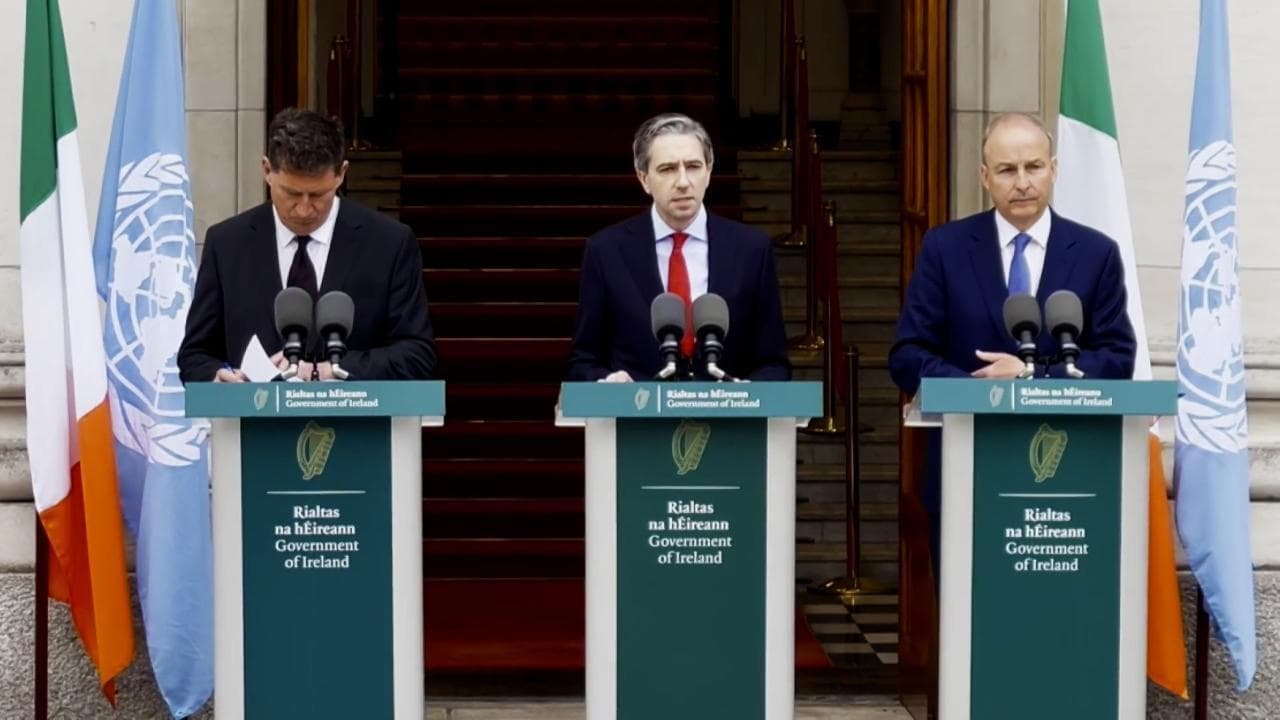 L'Irlanda annuncia il riconoscimento dello Stato della Palestina
