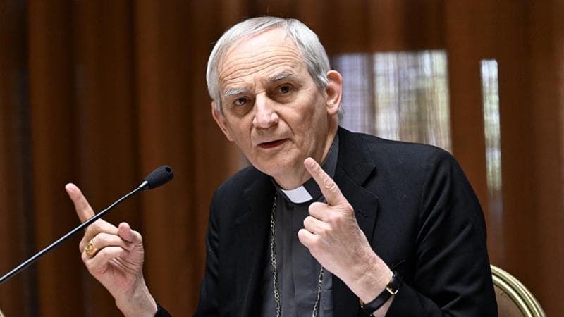 Il cardinale Matteo Zuppi

