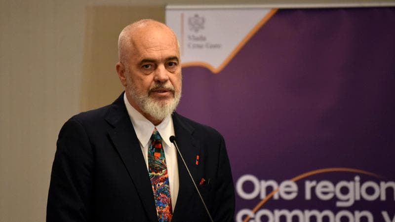 Il premier albanese Edi Rama