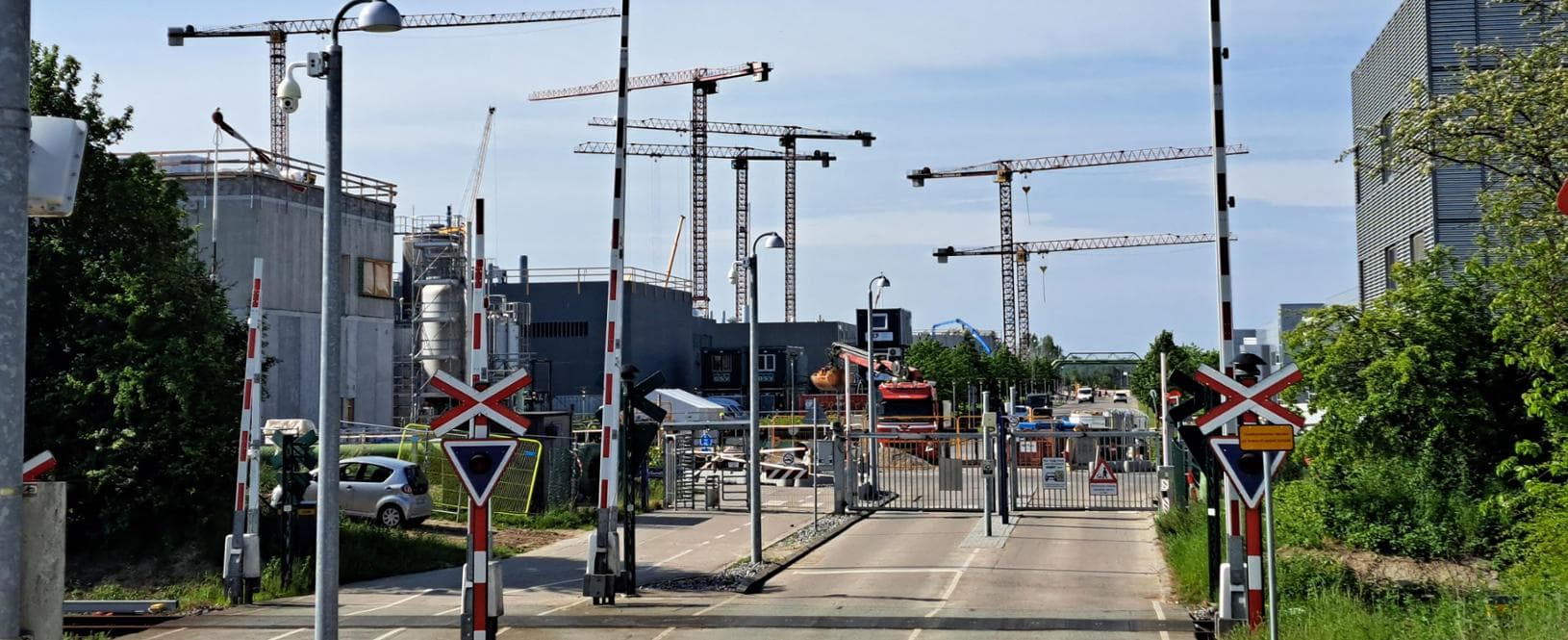 Gru nell'azienda Nordisk