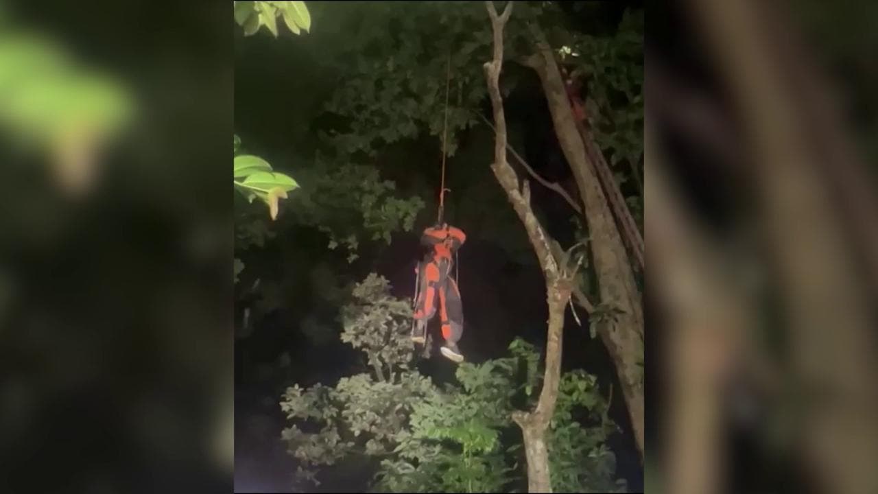Brasile: paracadutista resta incastrato tra i rami, sospeso a 25 metri di altezza