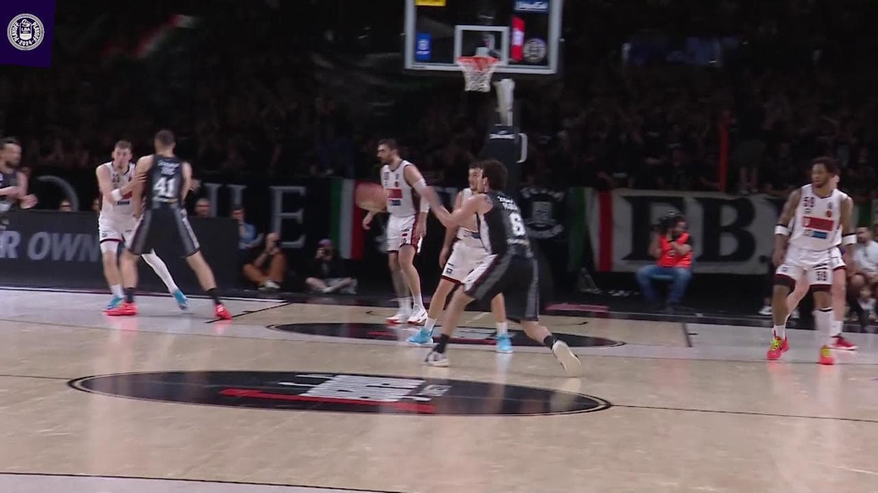Basket serie A, gli highlights di Virtus Bologna - Umana Venezia