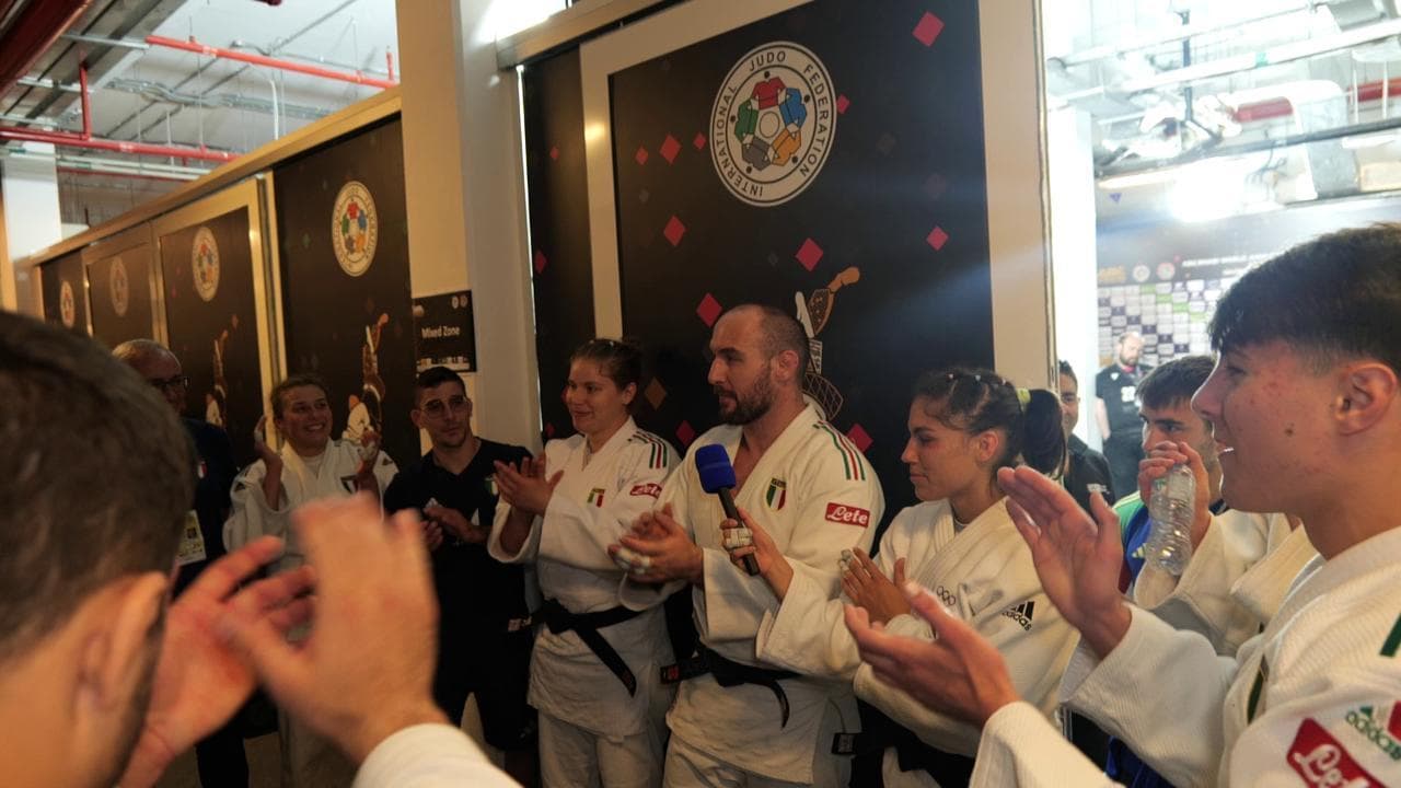 Mondiali judo, Mungai: "Medaglia della squadra mista storica, è stato emozionante"