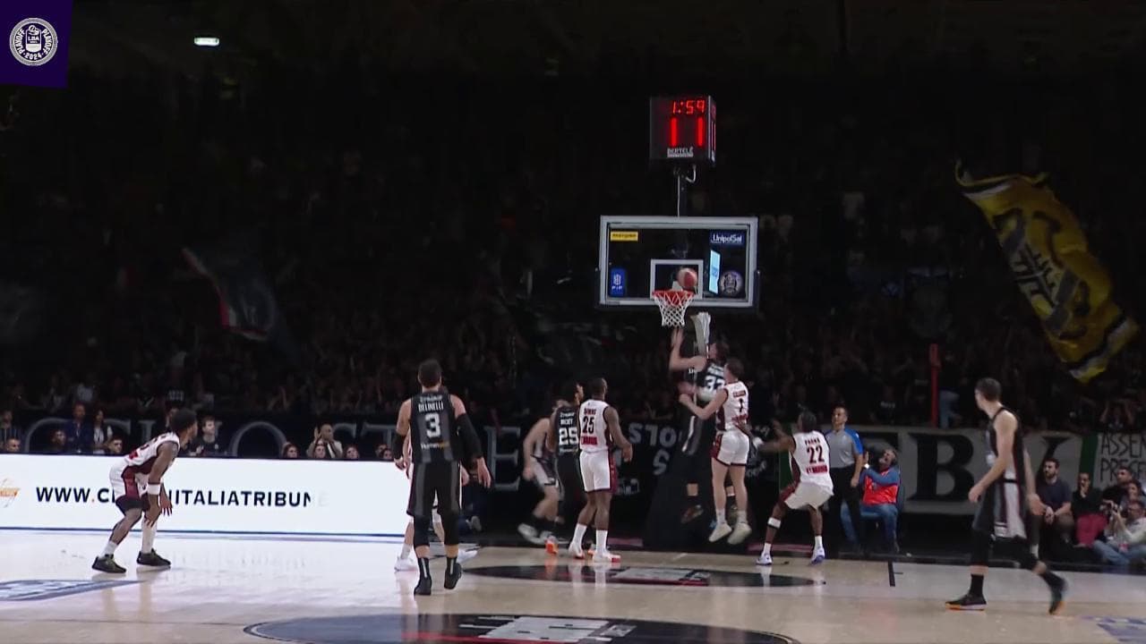 Basket serie A, gli highlights di Segafredo Bologna - Umana Reyer Venezia