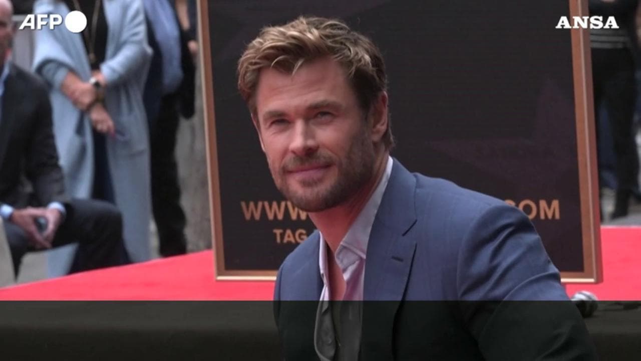 Los Angeles, Hollywood celebra Thor: Chris Hemsworth riceve la sua stella sulla Walk of Fame